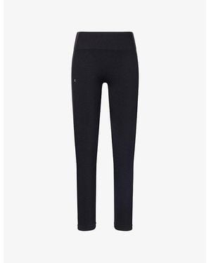 On Shoes Studio Panelled Knitted Jersey Tights - Blue