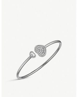 Chopard Happy Hearts 18Ct- And Diamond Bangle - Multicolor