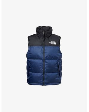 The North Face 1996 Retro Nuptse Hooded Shell-Down Vest - Blue