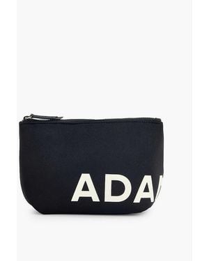 ADANOLA Brand Print Neoprene Pouch - Blue