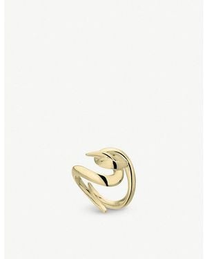 Shaun Leane Hook-Plated Vermeil Ring - Metallic