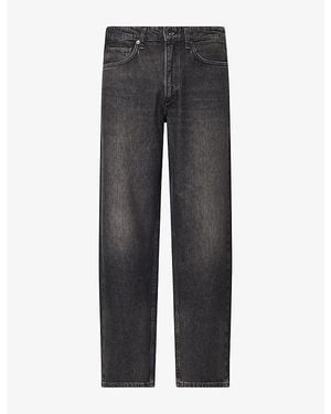 Rag & Bone Fit 4 Straight-Leg Denim Jeans - Gray