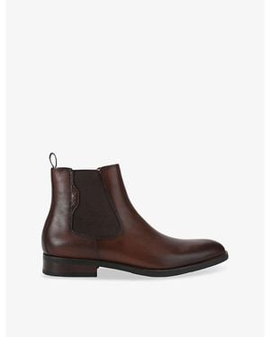 Steve Madden Brompton Leather Chelsea Boots - Brown