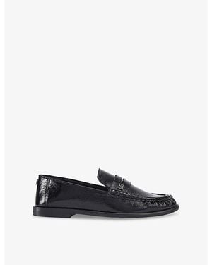 KG by Kurt Geiger Mae Leather Loafers - Blue