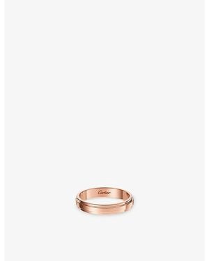 Cartier D'Amour 3.5Mm 18Ct Rose- Wedding Ring - Metallic