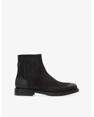 AllSaints Bloom Suede Chelsea Boots - Black