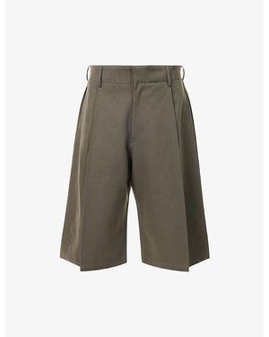 Seventh Bermuda Cotton-Canvas Chino Shorts - Grey