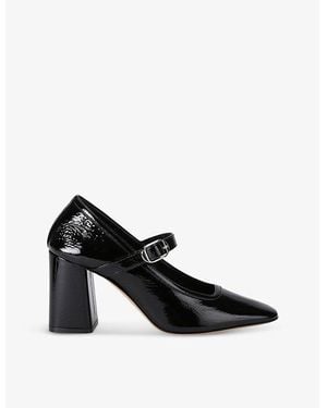 Le Monde Beryl Mary Jane Patent-Leather Courts - Black