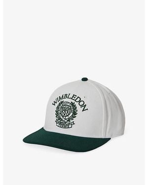 Polo Ralph Lauren X Wimbledon Embroidered Cotton Cap - Multicolor