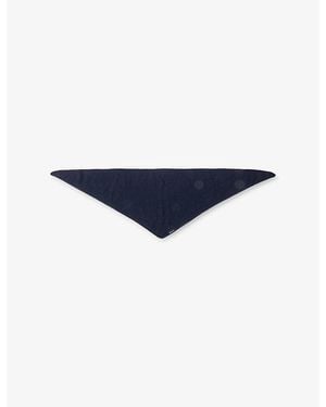 Prada Triangle Cashmere Shawl - Blue