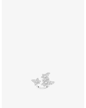 Boucheron Lierre De Paris 18Ct And 1.47Ct Diamond Ring - White