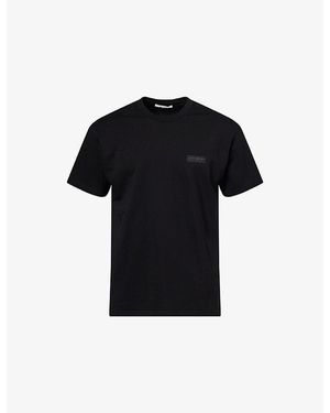 Givenchy Appliqué Logo Cotton T-Shirt - Black