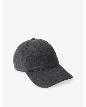 Whistles Curved-Peak Wool Baseball Cap - Blue