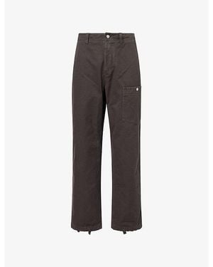 Stone Island Marina Bata Cotton Trousers - Grey