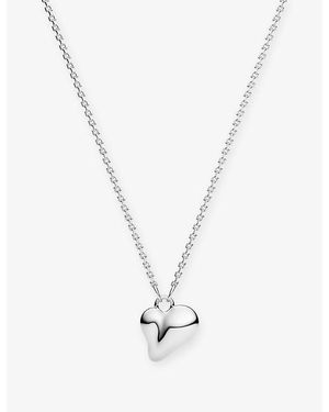 Sif Jakobs Lauria Parvus Rhodium-Plated 925 Sterling- Necklace - Metallic