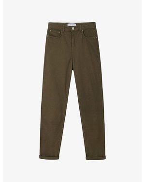 The White Company Brompton Slim-Leg Denim Jeans - Green
