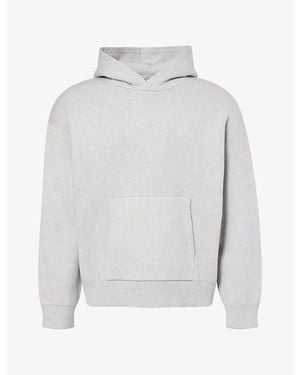The Couture Club Copyright Compact Knit Hoody - White
