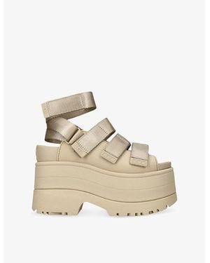 UGG Goldenrise Platform Tpu Sandals - Natural