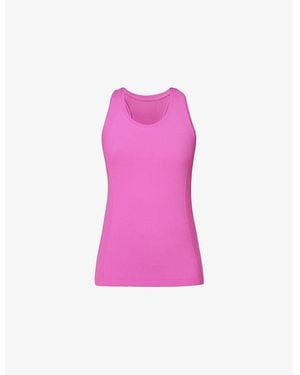 Sweaty Betty Athlete Seamless Workout Woven Vest Top - Pink