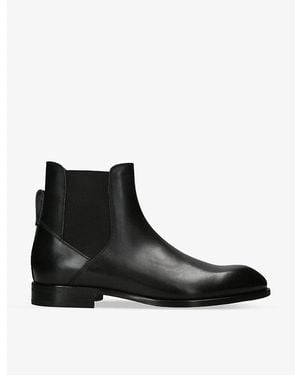 ZEGNA Vienna Blake Leather Chelsea Boots - Black