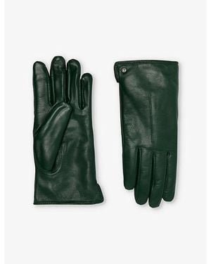Dents Maria Leather Gloves - Green