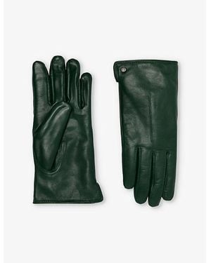 Dents Maria Leather Gloves - Green