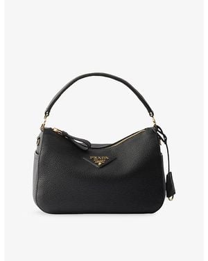 Prada Small Leather Bag - Black