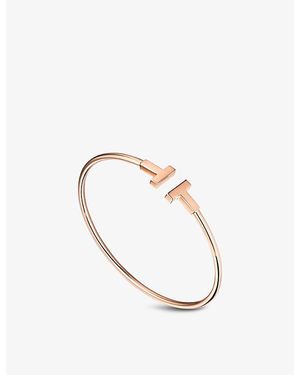 Tiffany & Co. T Wire 18Ct Rose- Bracelet - Metallic