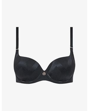 Chantelle Glaze Full-Coverage T-Shirt Bra - Black