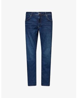 Hackett Powerflex Tapered-Leg Stretch-Denim Blend Jeans - Blue