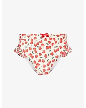 Agua Bendita Florencia Cherish Bikini Bottoms - Red
