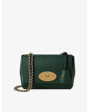 Mulberry Lily Small Leather Shoulder Bag - Green
