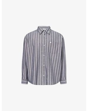 Carhartt Beale Dobby Cotton Shirt - Blue