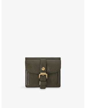 Mulberry Roxanne Square Leather Wallet - Green