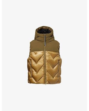 Black Crows Plumis Hooded Shell-Down Vest - Green