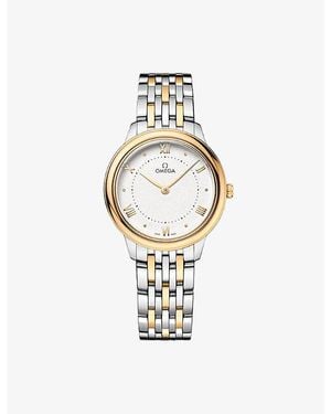 Omega De Ville Prestige Stainless-Steel And 18Ct- Quartz Watch 30Mm - Metallic