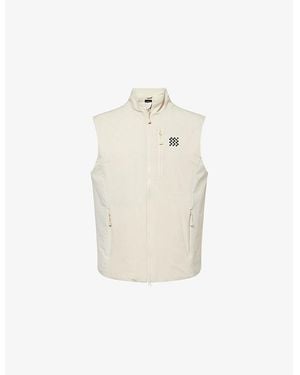 Manors Regular-Fit Padded Shell Gilet - White