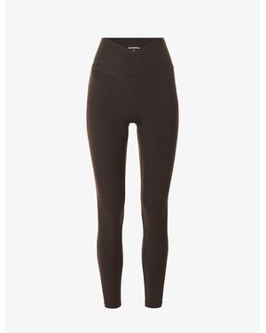 ADANOLA Ultimate Wrap-Over Workout Leggings - Black