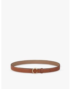 Cartier Panthère De Medium Leather Belt - Brown