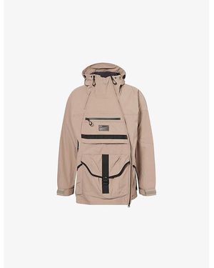 Oakley Fgl Stroke Hooded Woven Anorak - Natural