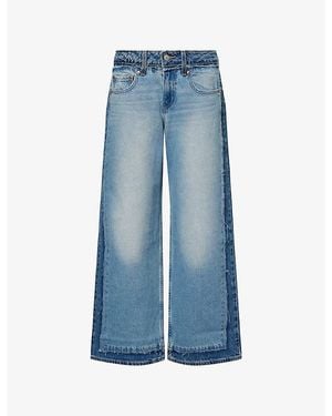Levi's Low Loose Decon Wide-Leg Demin Jeans - Blue