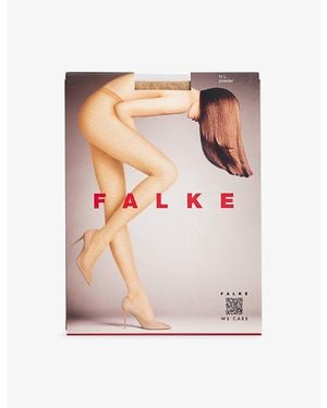 FALKE Old Fashioned 20-Denier Stretch-Woven Tights - Pink