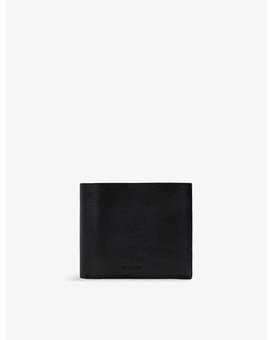 AllSaints Axis Leather Bi-Fold Wallet - Black