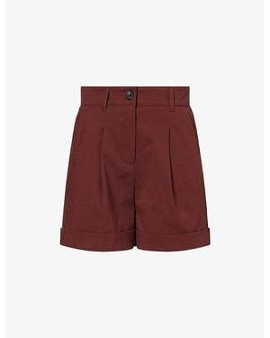 ME+EM Tailored Summer Cotton-Blend Shorts