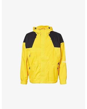 A Bathing Ape Bape X Kazuki Layer Hooded Shell Jacket - Yellow