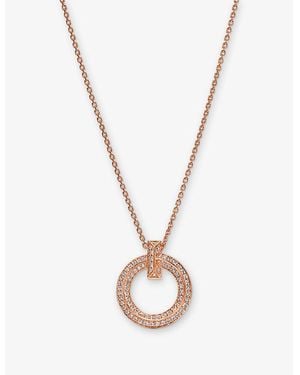 Tiffany & Co. T1 18Ct Rose- And Diamond Pendant Necklace - Metallic
