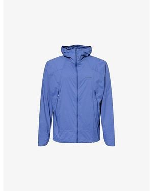 Salomon Outwind Zip-Up Nylon Jacket - Blue
