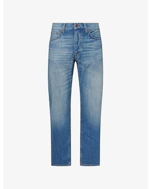 Nudie Jeans Rad Rufus Straight-Leg Denim Jeans - Blue