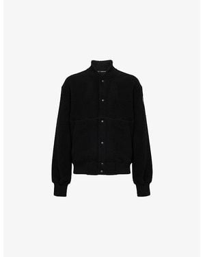 Canada Goose Hudson Fleece Bomber Jacket - Black