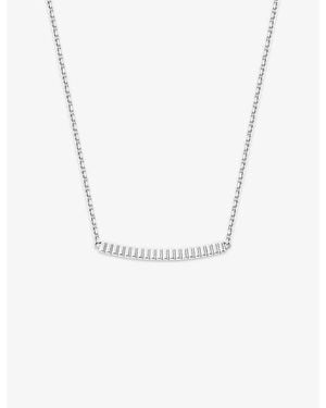 Boucheron Quatre Grosgrain 18Ct- Pendant Necklace - Metallic
